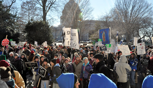 March for Life with capitol in back 2014 &#8211; es
