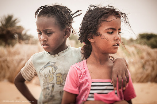niñas de Mauritania