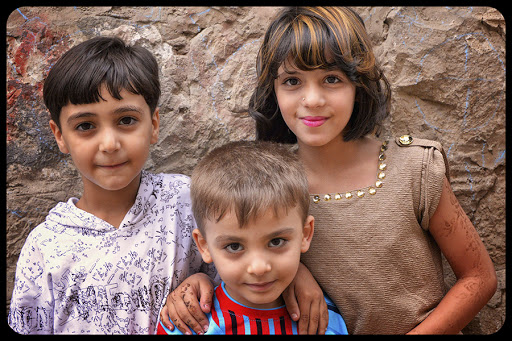 Children in Sana&#8217;a &#8211; © Rod Waddington-CC &#8211; es