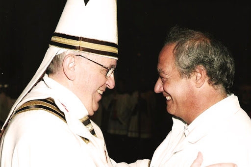 Pope Francis with José María del Corral &#8211; es
