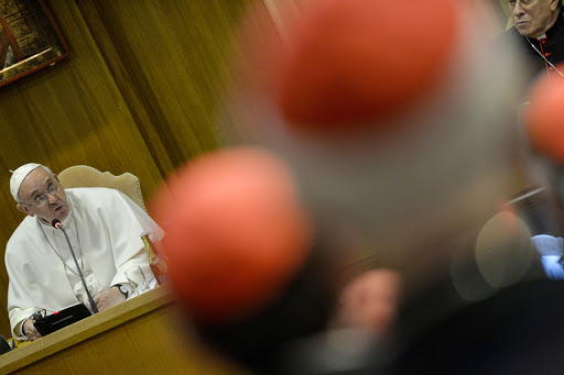 Pope Francis during the Consistory &#8211; AFP &#8211; es