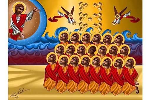 Icon of the 21 Coptic martyrs of Libya &#8211; es