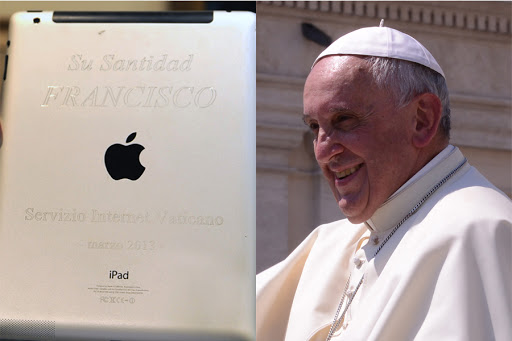 A iPad and Pope Francis &#8211; es