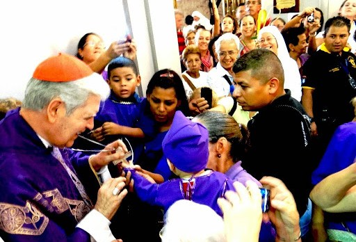 Cardenal Urosa en la Misa del Nazareno 2014