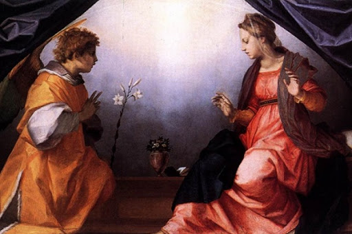 La Anunciación, Andrea del Sarto