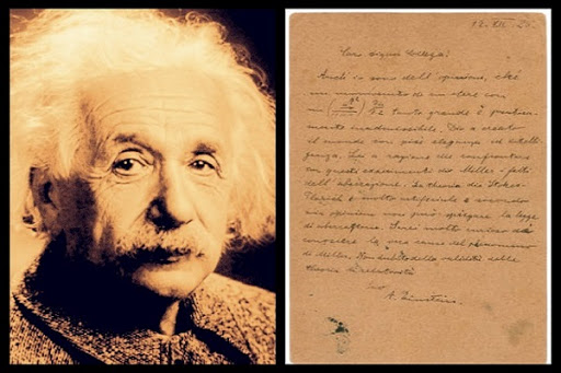 Carta de Einstein a Giorgi