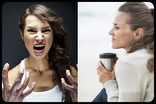 Angry woman Vs Calm woman © Michal Nowosielski &#8211; Alliance &#8211; Shutterstock &#8211; es