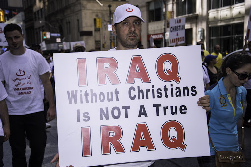 Pro-Iraq-Christian rally &#8211; es