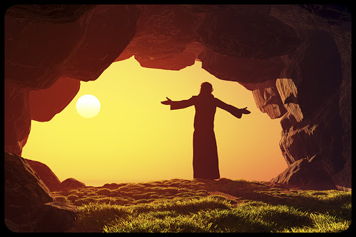 Man praying in the cave © iurii / Shutterstock &#8211; es