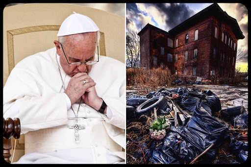 Pope Francis &#8211; Garbage © Marcin Mazur &#8211; Scallop Holden &#8211; es