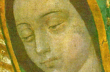 Ojos de la Virgen de Guadalupe