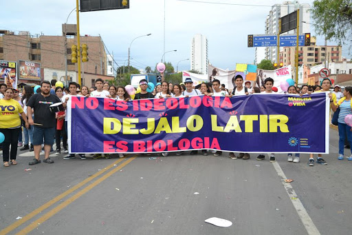 Marcha por la vida en Lima