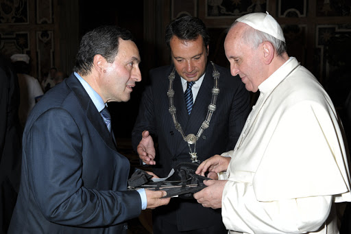 Pope Francis with Antonio Oriente &#8211; CPP &#8211; es