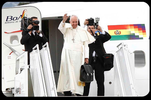 Papa Francisco avión Latinoamérica