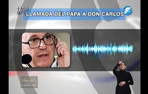llamada sorpresa de Francisco en Paraguay:“Hola, soy el Papa…Sé que estuviste enfermo, ten fe Carlos”