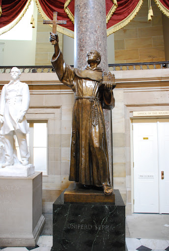 St. Junipero Serra in the US Capitol&#8217;s Statuary Hall &#8211; es