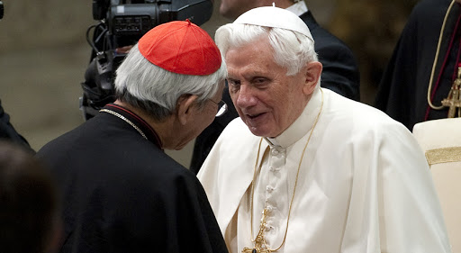 Benedicto y el cardenal Zen