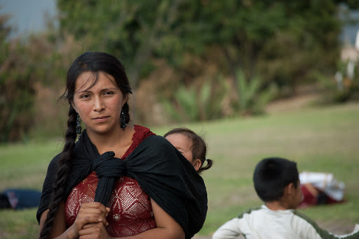 mujer indígena Otomí