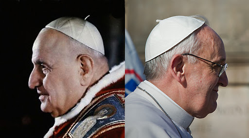 Roncalli y Bergoglio