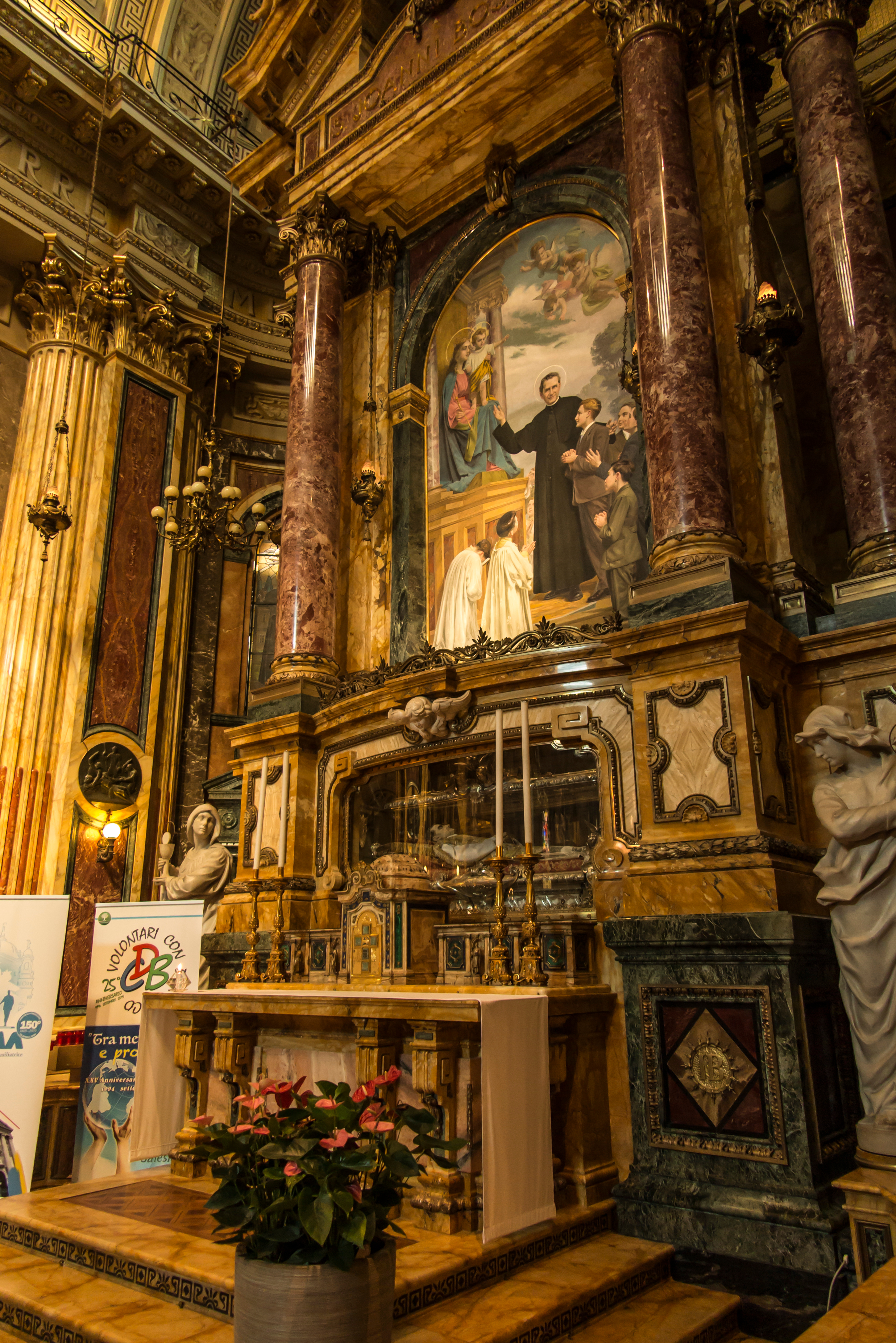 Un tesoro de gran valor espiritual bajo la Basílica de María Auxiliadora de  Turín