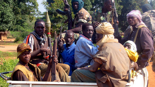 Un grupo de rebeldes en la República Centroafricana