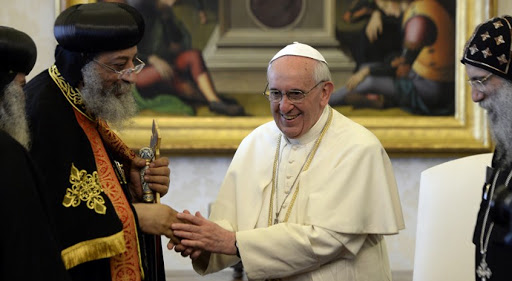 Coptic and Catholic Popes Meet &#8211; es