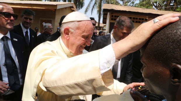 Pope Francis visits Central African Republic