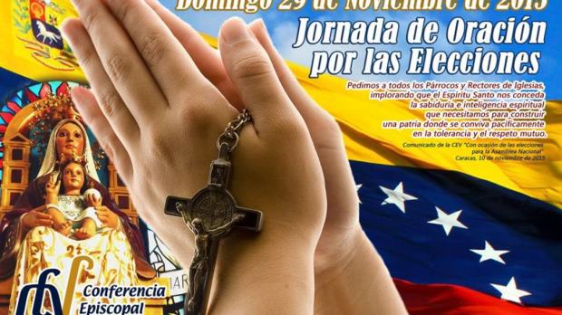 Jornada de Oración por las eleccions en Venezuela &#8211; Foto @CEVMedios