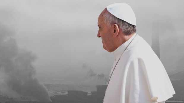 WEB-POPE FRANCIS-SMOG-WORRIED-LAUDATO SI-Kessop-CC &#8211; © Mazur catholicnews.org