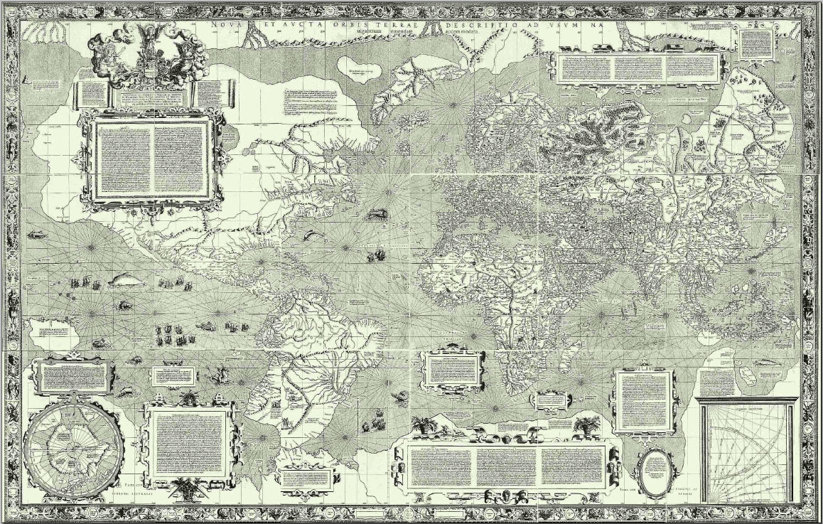 la Proyección Mercator es una proyección cartográfica cilíndrica presentada por el geógrafo y cartógrafo flamenco Gerardus Mercator en 1569.  