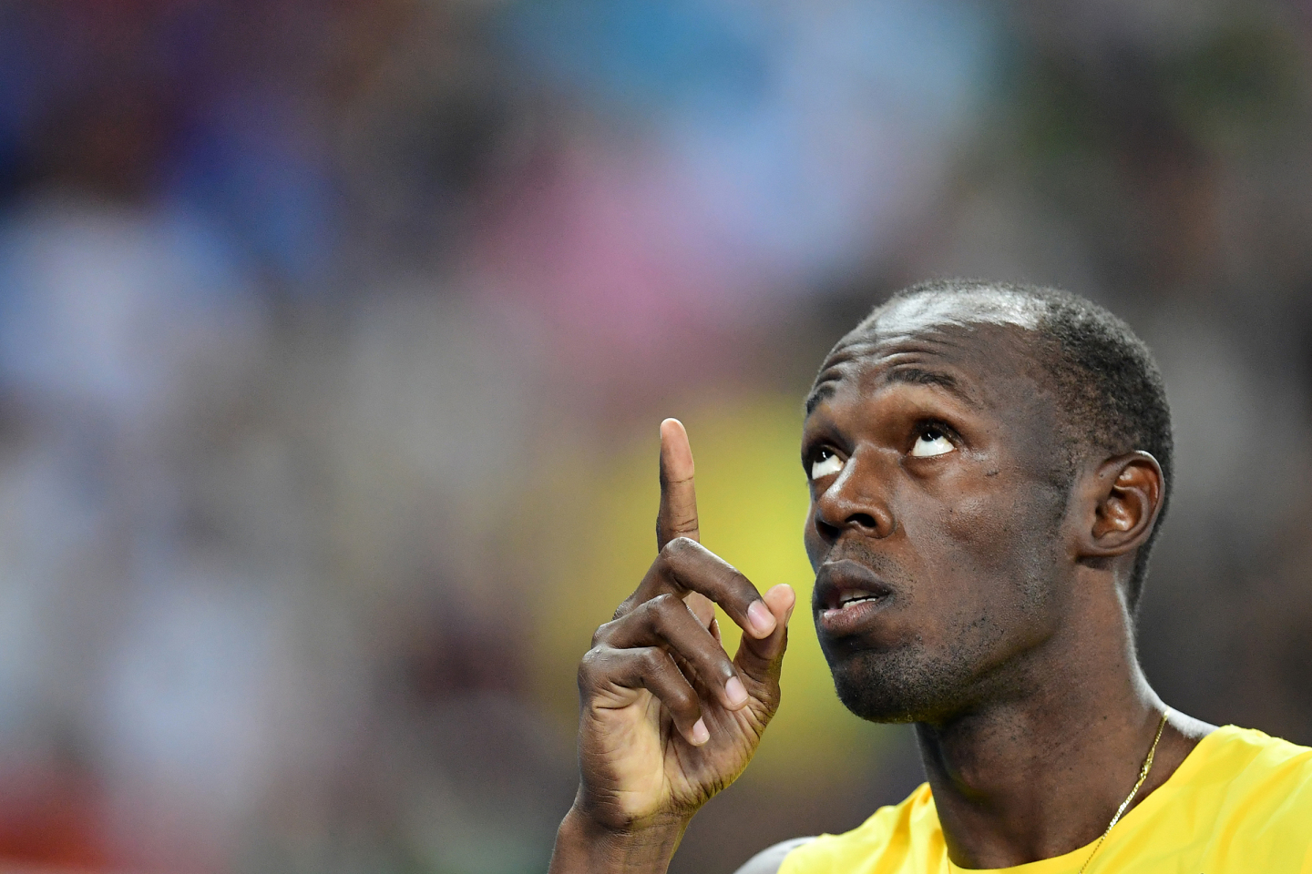 Usain Bolt / AFP PHOTO / FRANCK FIFE