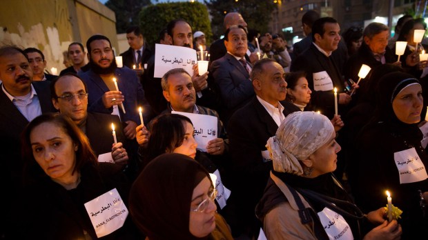 Commemoration of the terrorist attack in Cairo