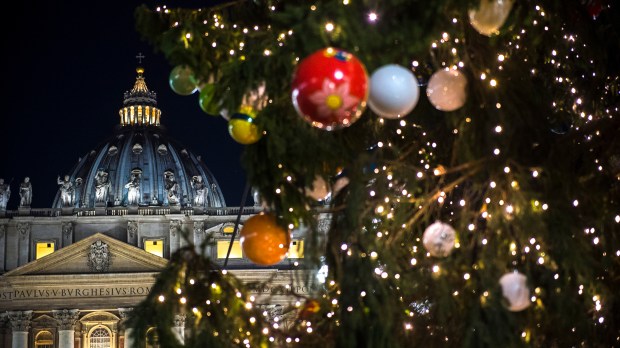 Árbol de Navidad en el Vaticano