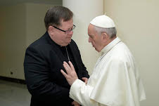 Pope Francis meets with Cardinal LaCroix of Quebec following Sunday's attack. Photo courtesy of L'Osservatore Romano.