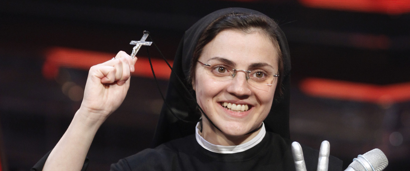 APphoto_APTOPIX Italy Singing Nun