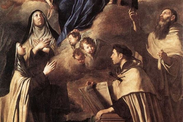 Pietro Novelli Our Lady of Carmel and Saints