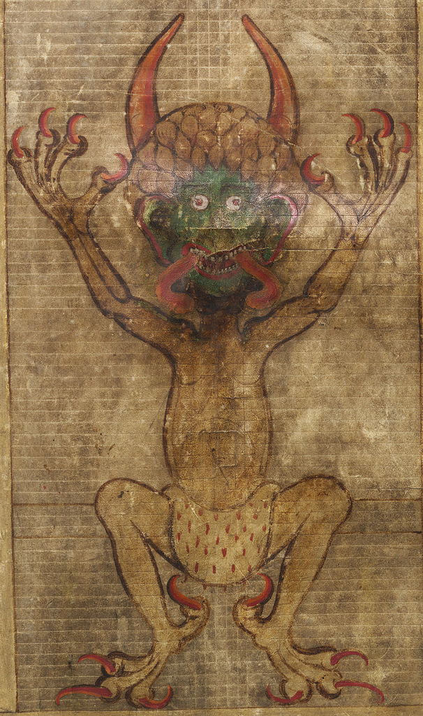 CodexGigas-DEVIL–National Library of Sweden-cc