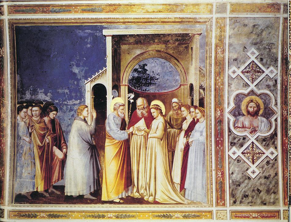 Giotto_-_Scrovegni_-_-11-_-_Marriage_of_the_Virgin