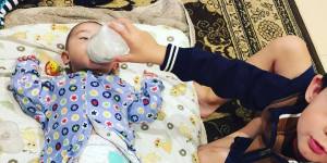 “Tu hermano mayor está aquí. Todo irá bien”