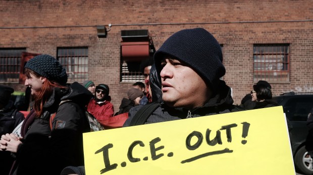 Immigrant Workers Protest Against Recent ICE Tactics