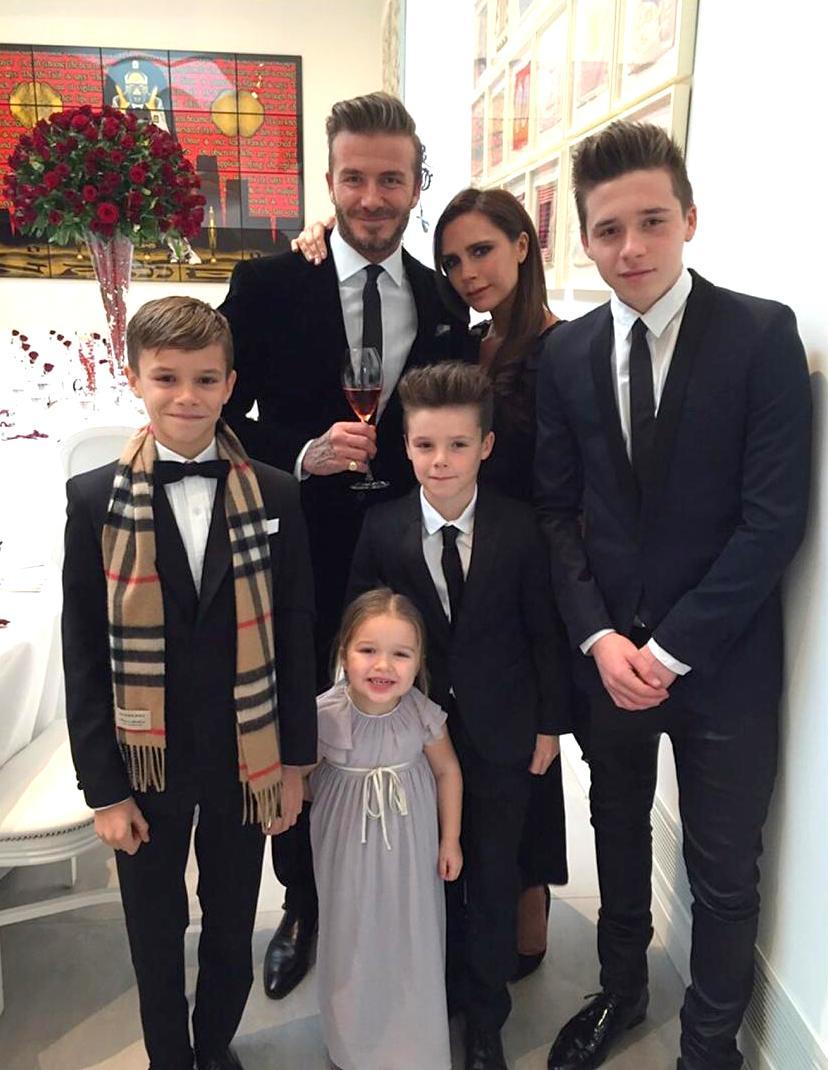 BECKHAM FAMILY-Instagram Victoria Beckham