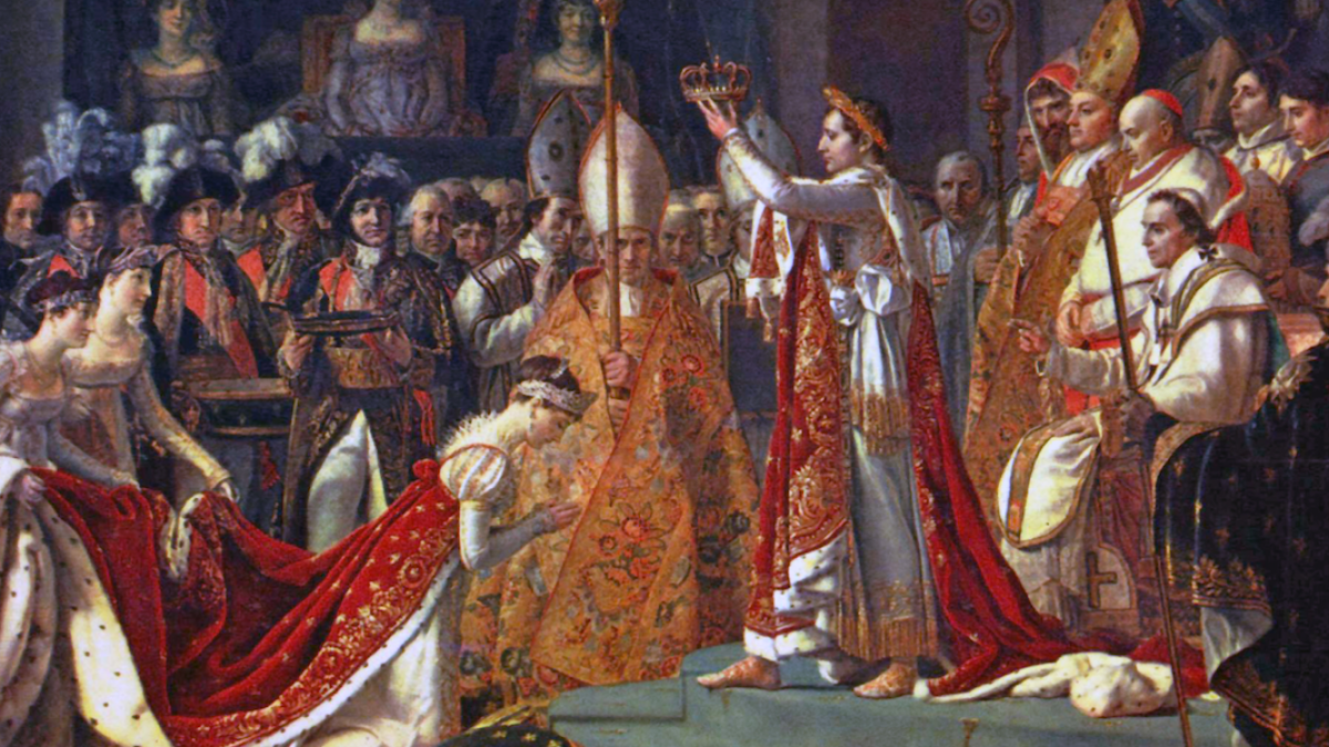 Napoleon y el papa
