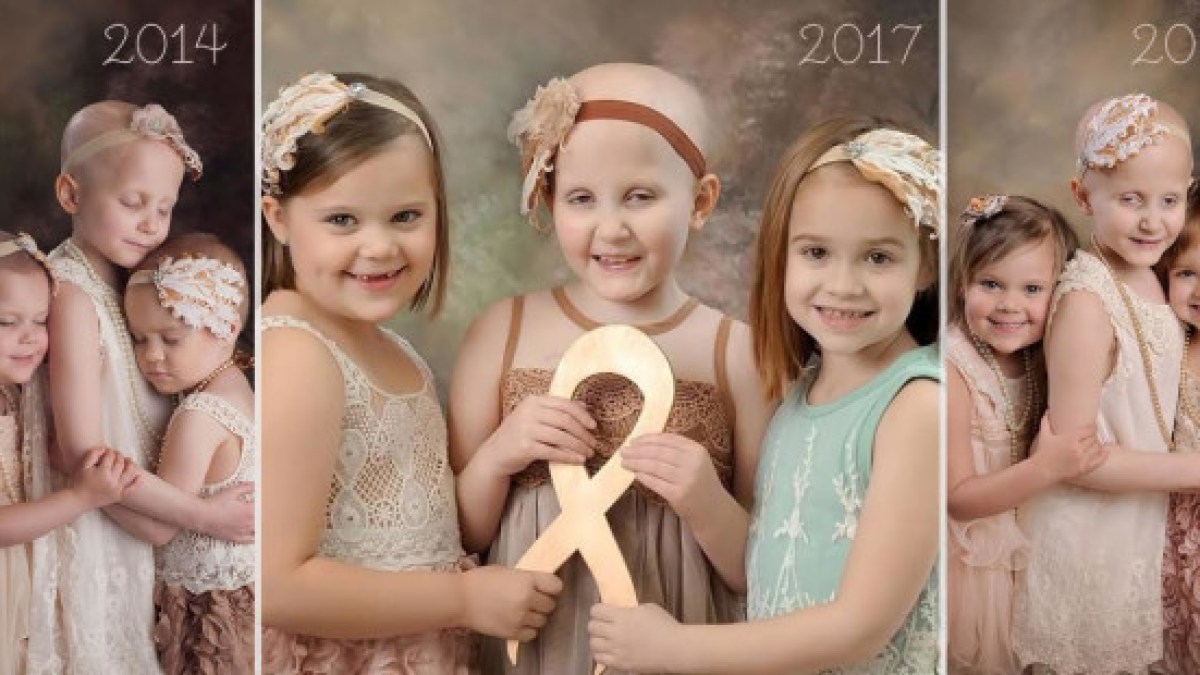niñas cáncer fotografías virales