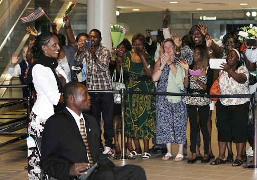 Meriam Ibrahim arrives in Manchester NH &#8211; fr