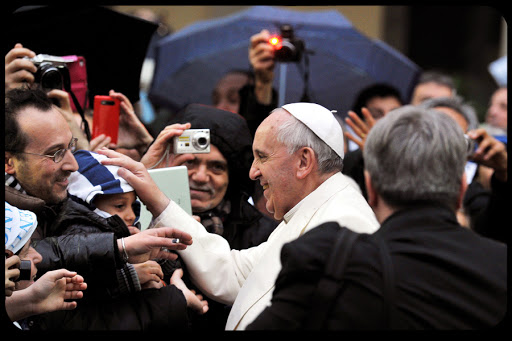 Pope Francis Visits Roman Parish Serving Homeless Poor TIZIANA FABI / AFP &#8211; fr