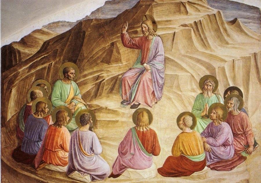 web Beat Angelico sermon de la montagne ©Wikimedia