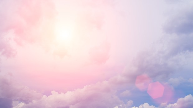 WEB CLOUDS LIGHT PINK PARADISE IMAGINATION Anton Watman:Shutterstock AI