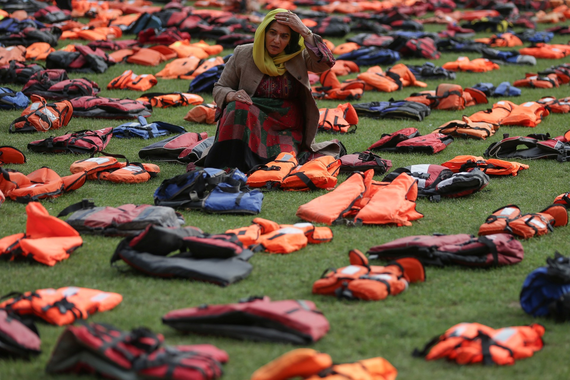 BRITAIN-SYRIA-ASSEMBLY-REFUGEES