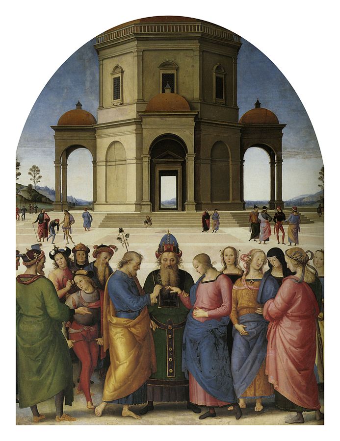 Perugino Sposalizio della Vergine