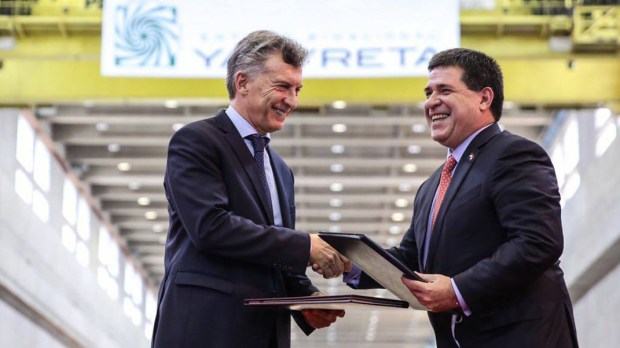 WEB3-MACRI-CARTES-ARGENTINA-PARAGUAY-YACYRETA-Presidencia de la República del Paraguay